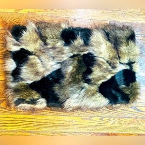 Multi-Color Fur Infinity Scraf